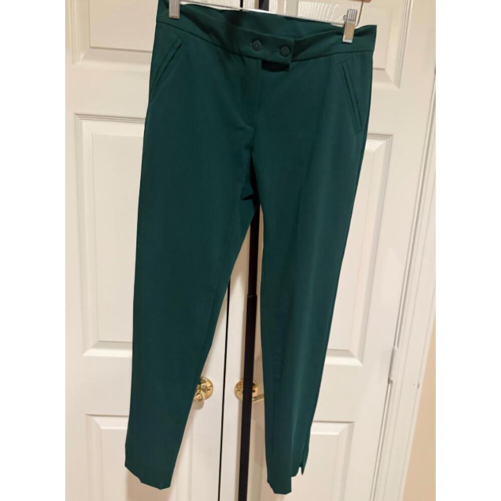 NEW DIDIER PARAKIAN women's long pant in emerald green